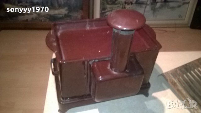 ЕМАИЛИРАНО БАРБЕКЮ-41Х40Х37СМ, снимка 4 - Печки, фурни - 27168229