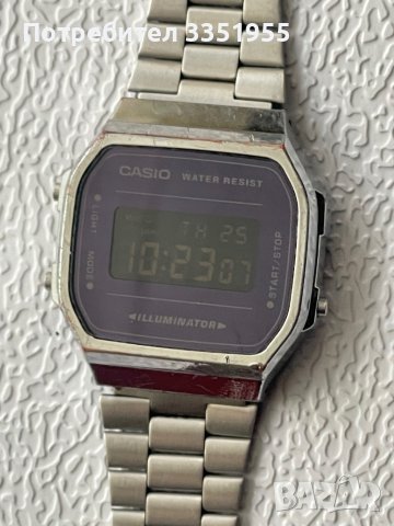 Часовник Casio A 168 WE, снимка 2 - Мъжки - 43966754