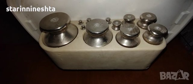 СОЦ Неупотребявани стари теглилки грамове  кантар везна , снимка 2 - Антикварни и старинни предмети - 49260282
