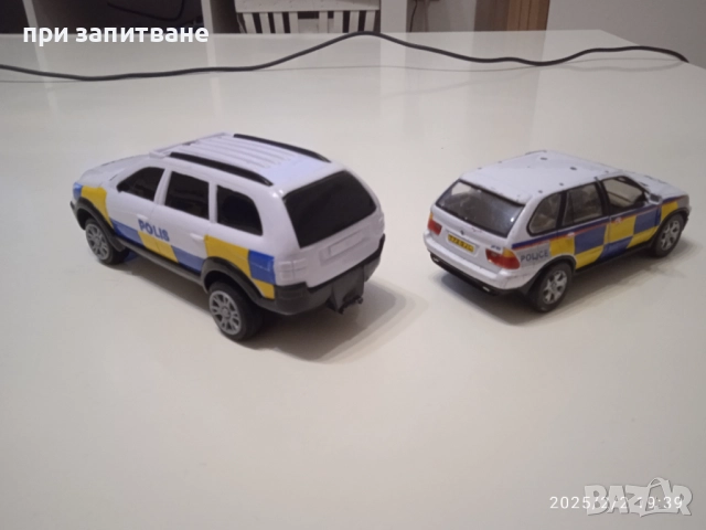 2 бр. линейки пластмасови, 16 см. и 2 полицейски джипа 11-13 см. Volvo XC 90 и BMW X5 , снимка 13 - Коли, камиони, мотори, писти - 51516301