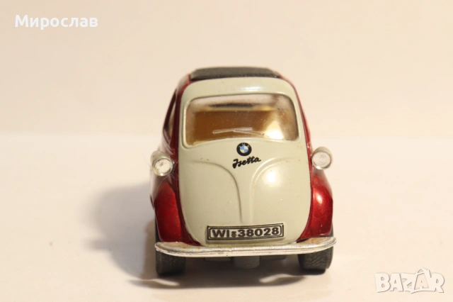 1:43??? KINTOY BMW ISETTA КОЛИЧКА МОДЕЛ, снимка 2 - Колекции - 53378703