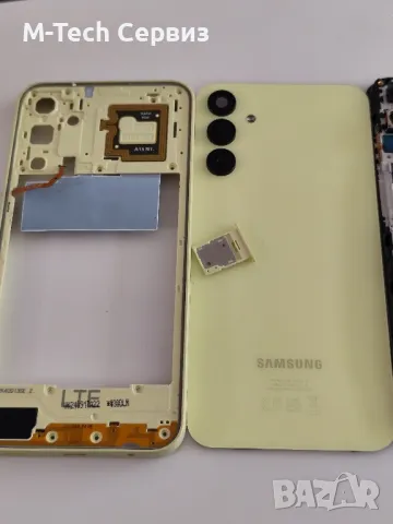 SAMSUNG A15 A155F части Батерия кабел среден борд слушалка бутони звънец, снимка 3 - Резервни части за телефони - 48809910