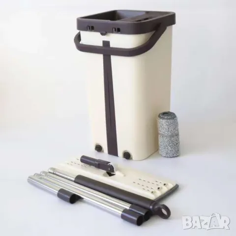 Компактен квадратен моп с кофа  , снимка 5 - Мопове, кофи, четки и метли - 50383157