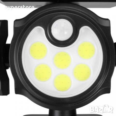 Лампа Соларна градинска улична лампа Digital One SP00643 sh-1206a, 112 led, 140 cob. слънчеви батери, снимка 5 - Други стоки за дома - 39579137