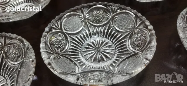 ретро кристални купички , снимка 6 - Антикварни и старинни предмети - 47909067