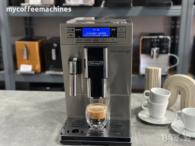 Кафемашина DeLonghi PrimaDonna XS ETAM 36.366, снимка 2 - Кафемашини - 49199078