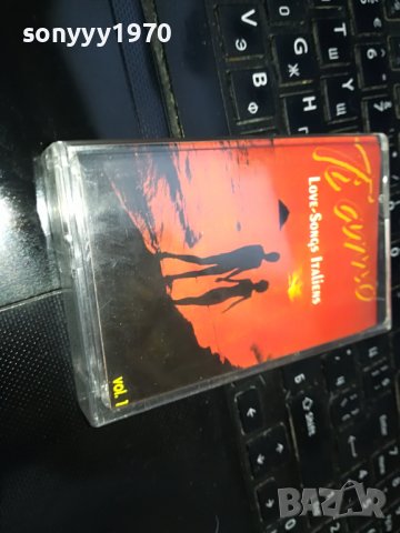 TI AMO LOVE SONGS ITALIENS 1209221420, снимка 2 - Аудио касети - 37977914