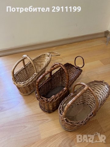 Плетен панер, снимка 5 - Декорация за дома - 39173814