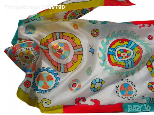 Волшебные круги / Magic circles/ Вълшебните кръгове / Magische Kreise, снимка 5 - Шалове - 31912976