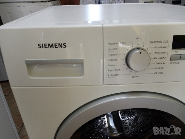 Високо технологична пералня Сименс Siemens IQ 700 A+++  8кг.  2 години гаранция!, снимка 9 - Перални - 44871843