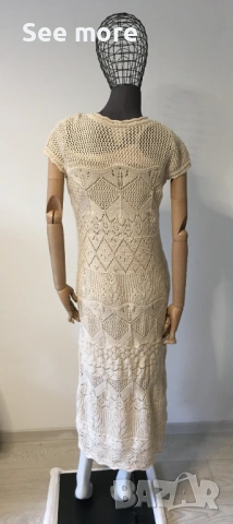 BONPRIX рокля плетиво S, снимка 4 - Рокли - 53571619