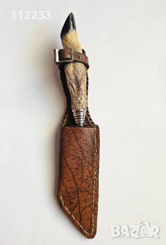 Стар немски ловен нож, снимка 5 - Ножове - 44086070