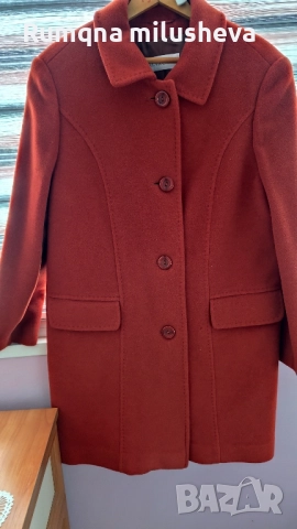 Елегантно модерно манто и палто брик, снимка 4 - Палта, манта - 49131902