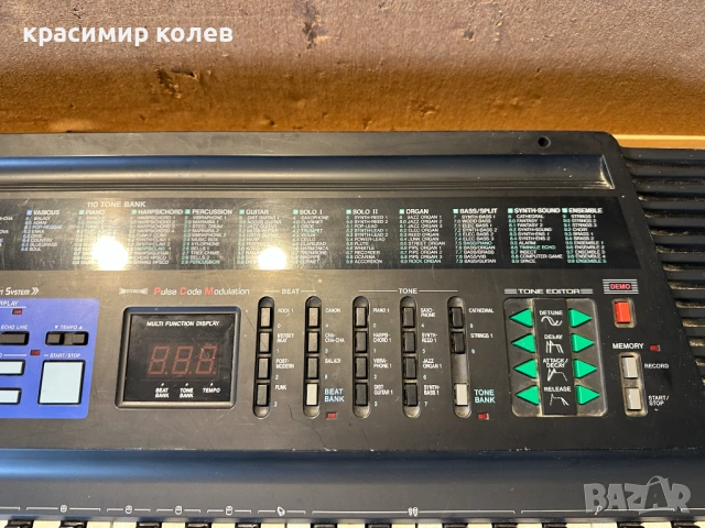 синтезатор "CASIO CT-655", снимка 3 - Синтезатори - 53456969