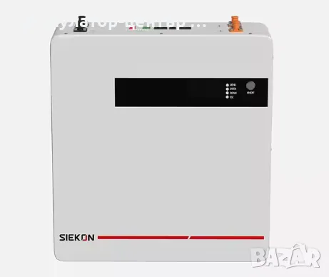 Енергийна система SIEKON 4,8 kW LIFEPO4 ЗА СТЕНЕН МОНТАЖ, снимка 1