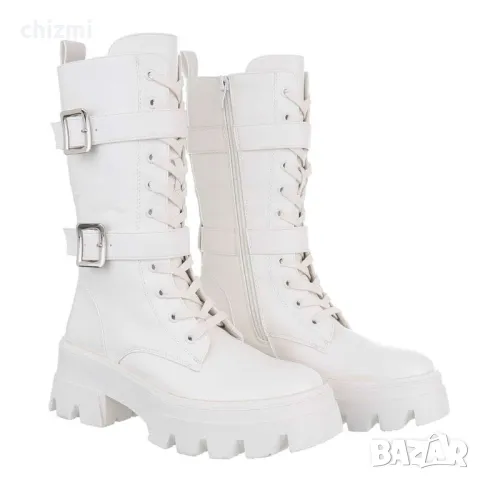 Givana Ботуши на платформа HQ7740, снимка 2 - Дамски ботуши - 47618398