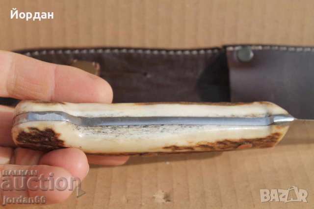 Ловен нож, снимка 5 - Антикварни и старинни предмети - 38915140