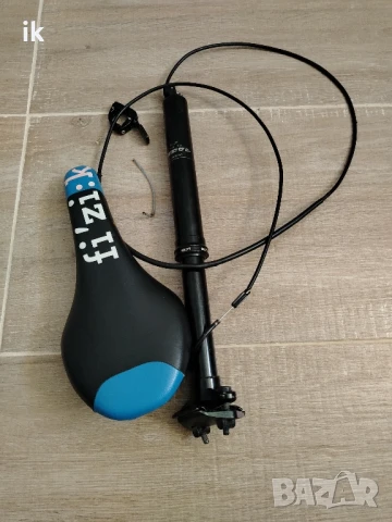 Хидравлично колче, дропър KS Rage-i, седло Fizik Tundra 2, лапа BBB - 31,8/45.