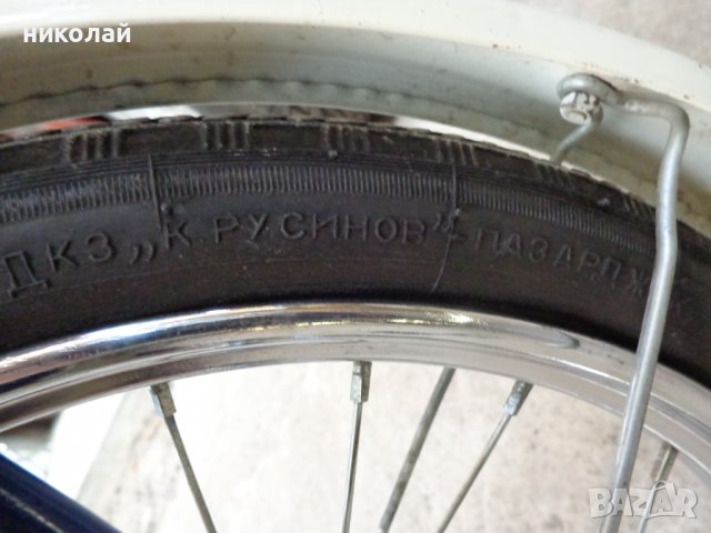 Ретро велосипед Балкан модел Сг 7 М  Пирин преходен модел произведен през 1984 година 100% оригинал, снимка 16 - Велосипеди - 37544937