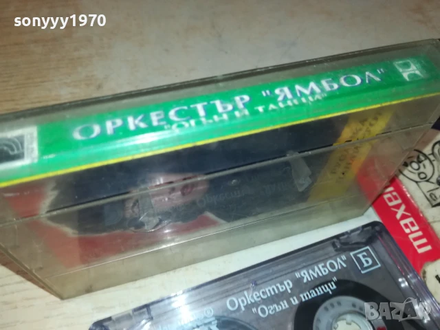 ЗАЯВЕНА-ОРКЕСТЪР ЯМБОЛ-ОРИГИНАЛНА КАСЕТА 1408251034, снимка 14 - Аудио касети - 51362368