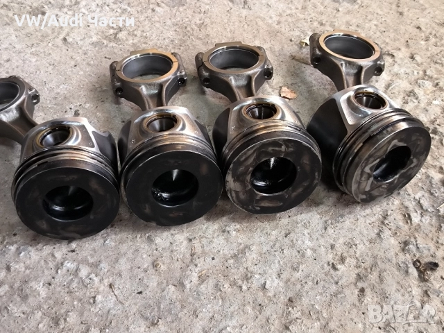 Бутала с биели за Голф 5 Ауди А3 Пасат Туран VW Golf 5 Audi A3 8P Passat Touran Jetta 2.0TDI, снимка 2 - Части - 52500693