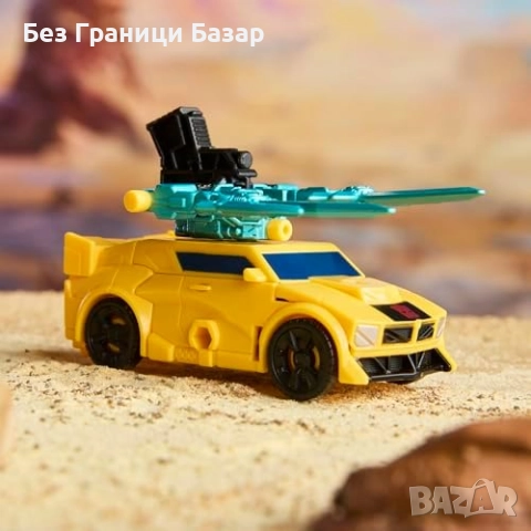 Нова Екшън фигура Transformers Bumblebee 10см робот кола играчка дете, снимка 11 - Други - 51596241