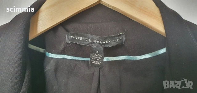 Дамско черно сако White House Black Market, снимка 3 - Сака - 52453153