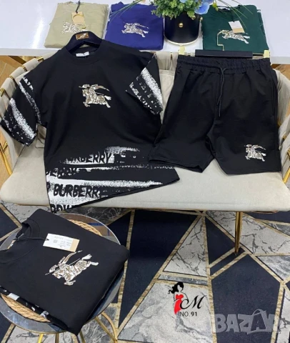мъжки екипи burberry , снимка 3 - Спортни дрехи, екипи - 50996991