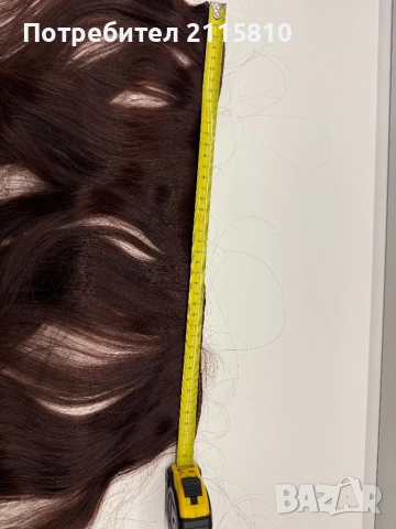 100% естетсвена коса , снимка 3 - Аксесоари за коса - 51843050