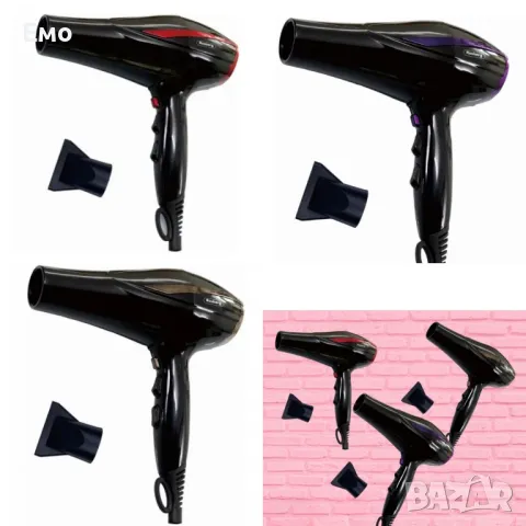 Сешоар  R51100O, 2200W, 2 скорости, 3 нива, Cool shot