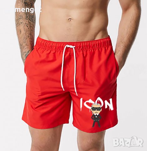 Мъжки Бански / плувни шорти KARL SWIM SHORTS - 5 цвята!, снимка 5 - Бански - 33512790