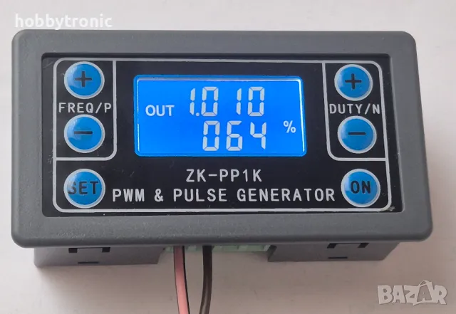 Генератор на правоъгълни импулси, PWM Pulse Generator ZK-PP1K, снимка 1