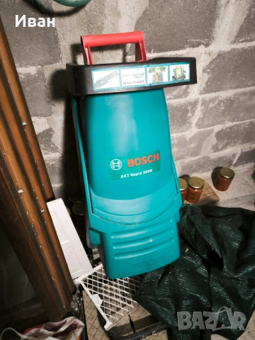 Bosch дробилка за клони