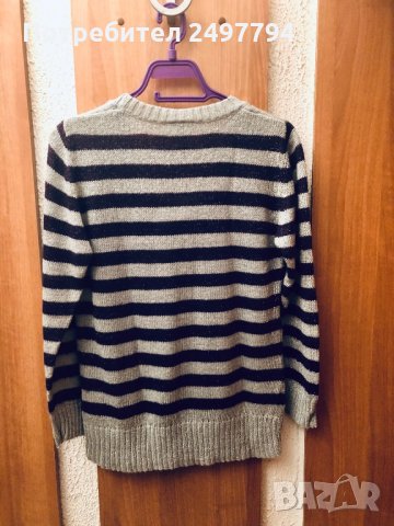 Дамски пуловер С&А, снимка 4 - Блузи с дълъг ръкав и пуловери - 27231554