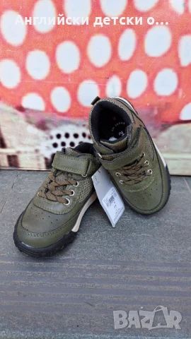 Английски детски кецове/боти -Tu, снимка 3 - Детски боти и ботуши - 50986478