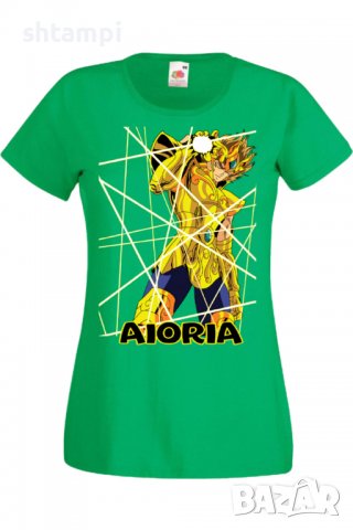 Дамска тениска Saint Seiya Leo Aiolia 02,Анимация,игра,Празник,Повод., снимка 7 - Тениски - 38074604