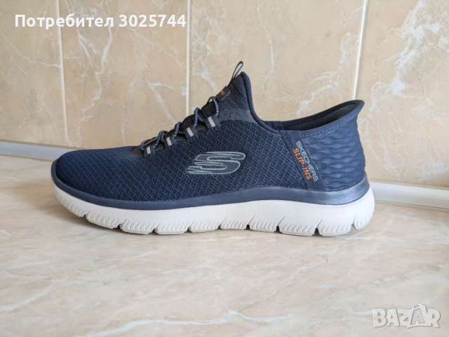 Маратонки Skechers Slip-Ins, 41.5 номер, сини, снимка 1