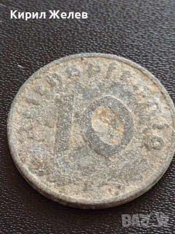 Две монети 2 райхспфенинг 1937г. / 10 райхспфенинг 1941г. Трети райх с СХВАСТИКА редки 31576, снимка 8 - Нумизматика и бонистика - 40649195