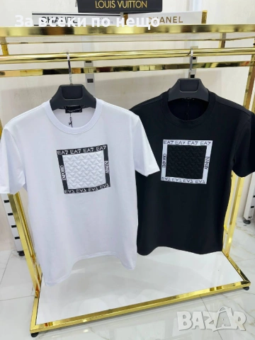 Emporio Armani Мъжка Тениска👕Мъжка Блуза С Къс Ръкав Емпорио Армани - Различни Цветове Код A1287