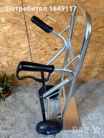 Алуминиева ръчна транспортна/товарна/багажна количка с товароносимост до 200кг[чисто нова], снимка 7 - Друго търговско оборудване - 51891835