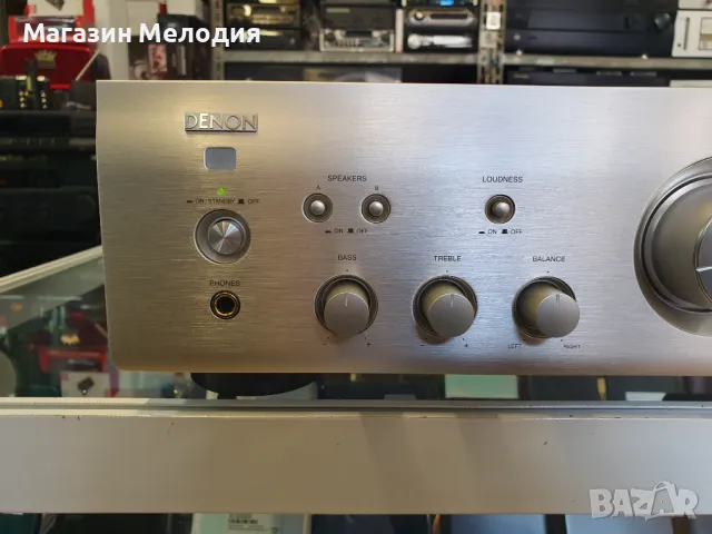 Усилвател DENON PMA-510AE Две по 70 вата на 4 ома.  В отлично техническо и визуално състояние., снимка 3 - Ресийвъри, усилватели, смесителни пултове - 48441250