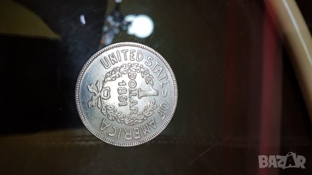 Монета 1851 1$