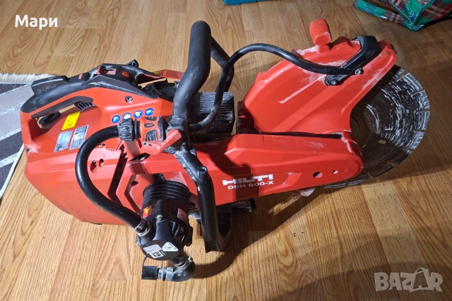 Hilti DSH 600 x с помпа бензинов фугорез