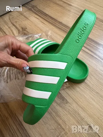 Оригинални нови чехли Adidas Adilette Aqua! 41,42 н, снимка 1 - Мъжки чехли - 49596561