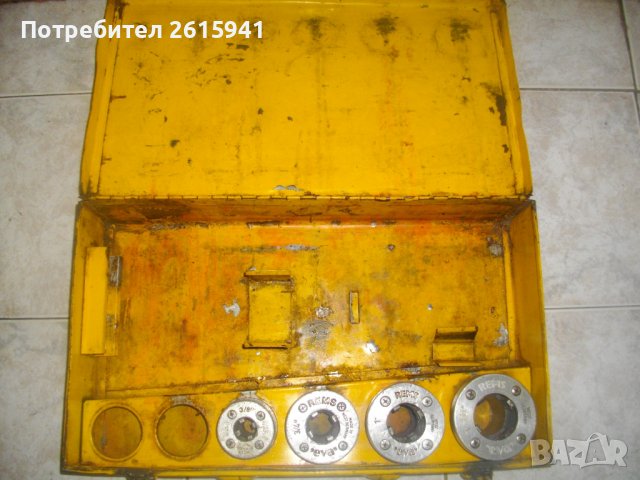 REMS EVA Резбонарезна Глава За Винторезка Винтонарезка REMS Куфар Метален REMS Немски за Винторезка, снимка 6 - Други инструменти - 39260782