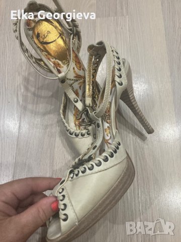 Оригинални Just Cavalli 37 номер, снимка 12 - Дамски елегантни обувки - 37610686