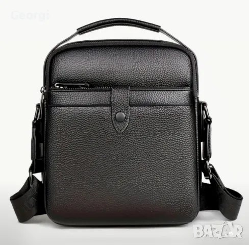 Елегантна и Стилна Офис чанта (мини бизнес куфарче) Висококачествена ест. кожа!, снимка 3 - Чанти - 49302698