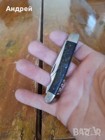 Стар джобен нож,ножче,ножка #101, снимка 3 - Други ценни предмети - 49543974