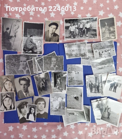 Стар албум със снимки и стари снимки, снимка 6 - Колекции - 53164102