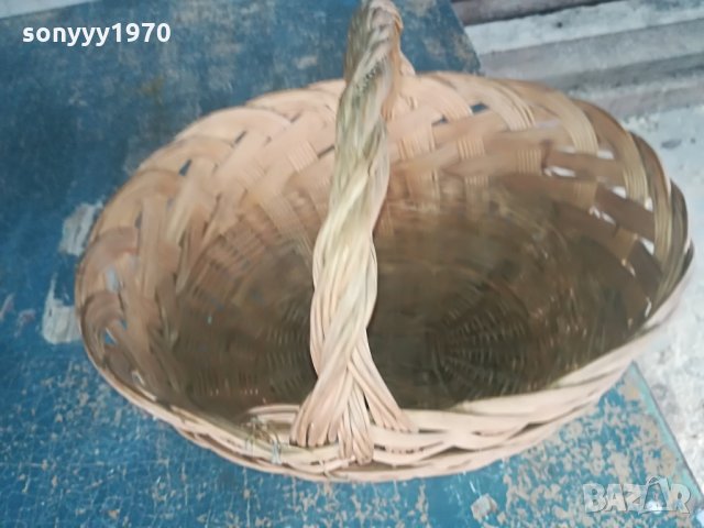 АНТИК-плетена кошница 40х30х30см, снимка 10 - Колекции - 27214259